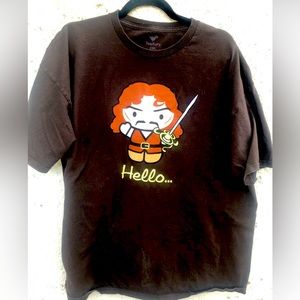 Princess Bride’s Inigo Montoya as Hello Kitty t-shirt